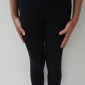 Mini Rodini Black leggings, Size 10